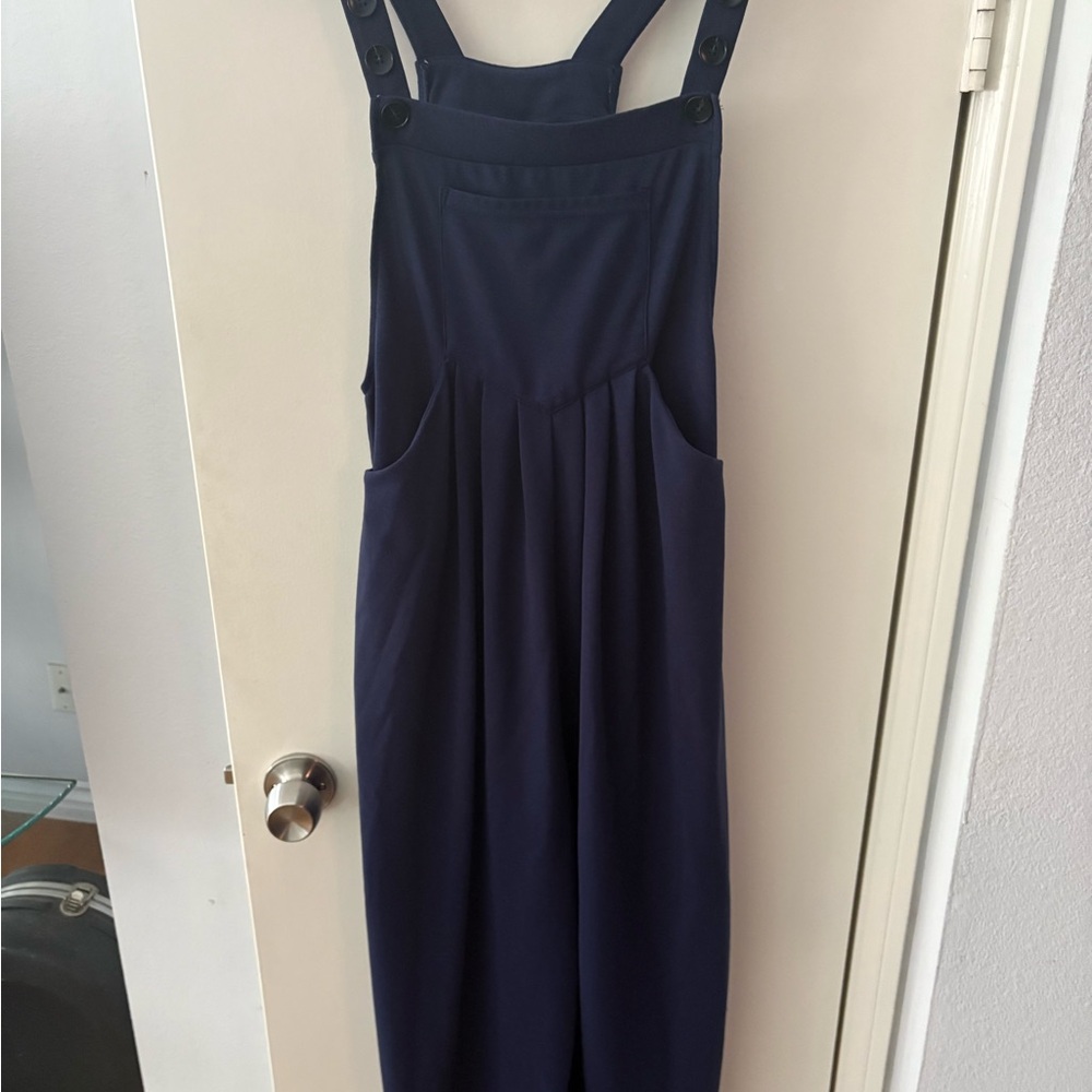Halara Navy Blue Overalls